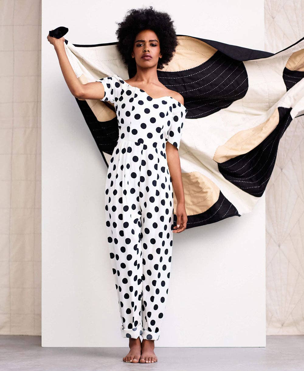 Anchal - Wholesale Throw Blanket - Crescent Lattice Quilt Throw - Charcoal5