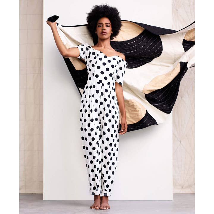 Anchal - Wholesale Throw Blanket - Crescent Lattice Quilt Throw - Charcoal5