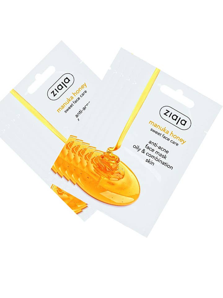 10x Ziaja Manuka Honey Face Mask/Sachet 7Ml for wholesale by Ziaja