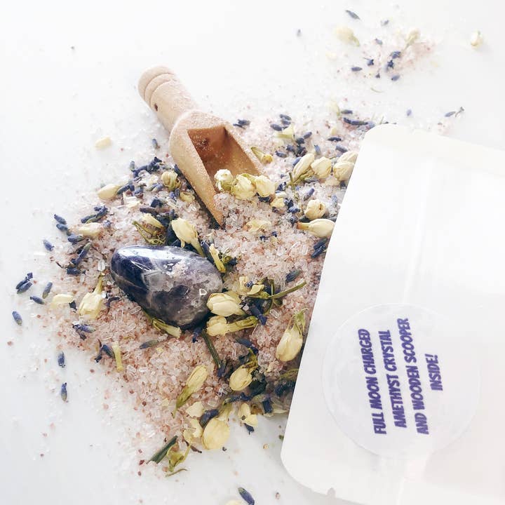 Empath Essentials – Engroshandel Badesalt – Fuck off, Angst! Crystal Infunderes badesalt3