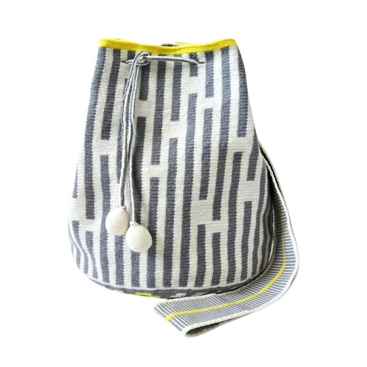 Modern Day Mochila//Blau-Grau für den Großhandel von Vieve