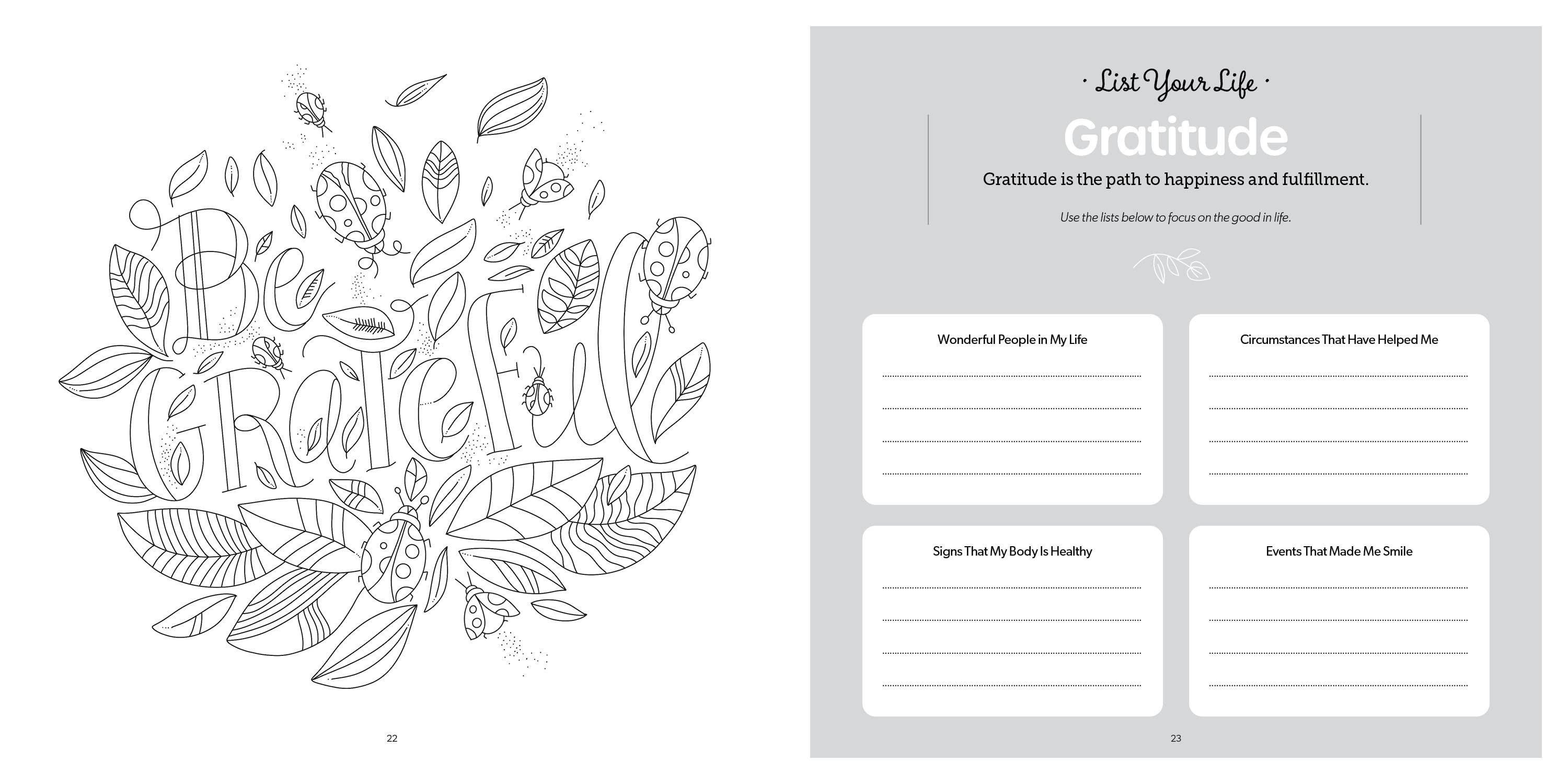 Schiffer Publishing - Wholesale Coloring Book - Adult - Happy Place Coloring Book3