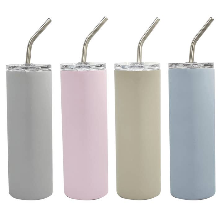 Sleek Skinny Tumbler 20oz for wholesale by Siesta Drinkware - Souvenir Store