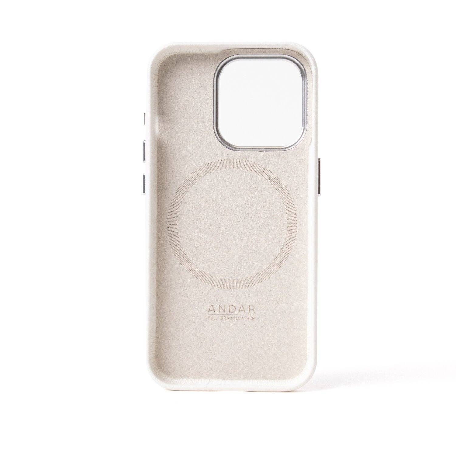 Andar - Wholesale Phone Case - Unisex - The Aspen Full Grain Leather iPhone Phone Case with MagSafe124