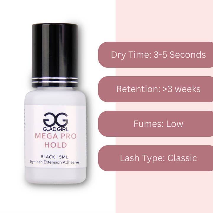 GladGirl - Wholesale Fake lash applicator - Mega Pro Hold Eyelash Extension Adhesive2