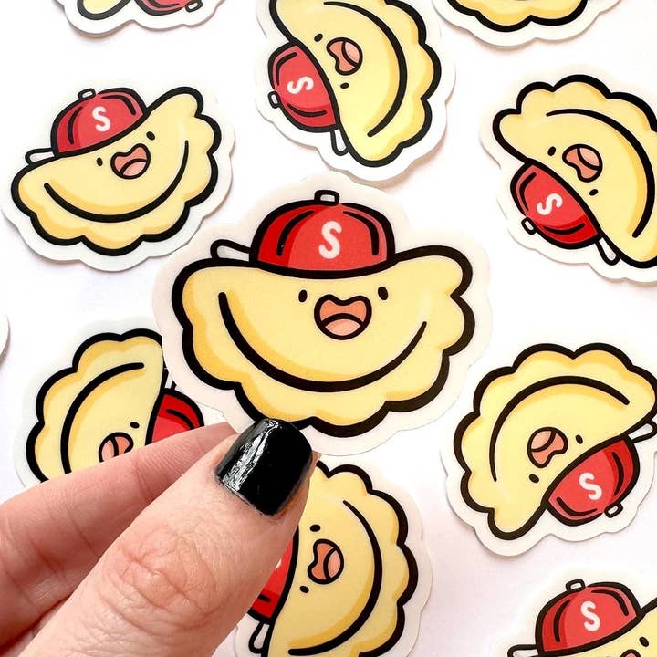 Pittsburgh Pierogi (Sauerkraut) Mini Sticker for wholesale by Shop Emily M