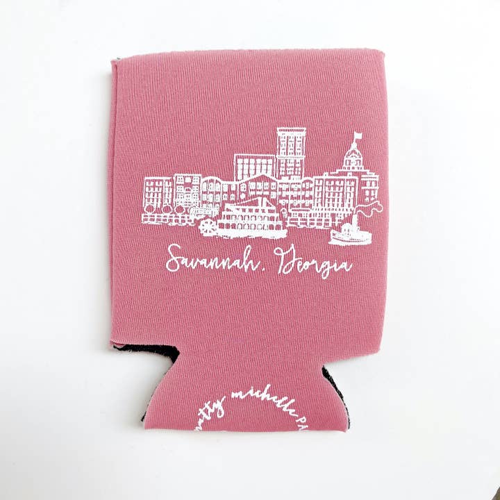 Natty Michelle Paperie - Wholesale Drink Huggers & Koozies - Savannah, Georgia Can Holder4