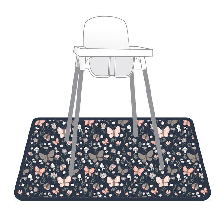 Butterfly Garden - Splash Mat - A Waterproof Catch-All for wholesale by BapronBaby