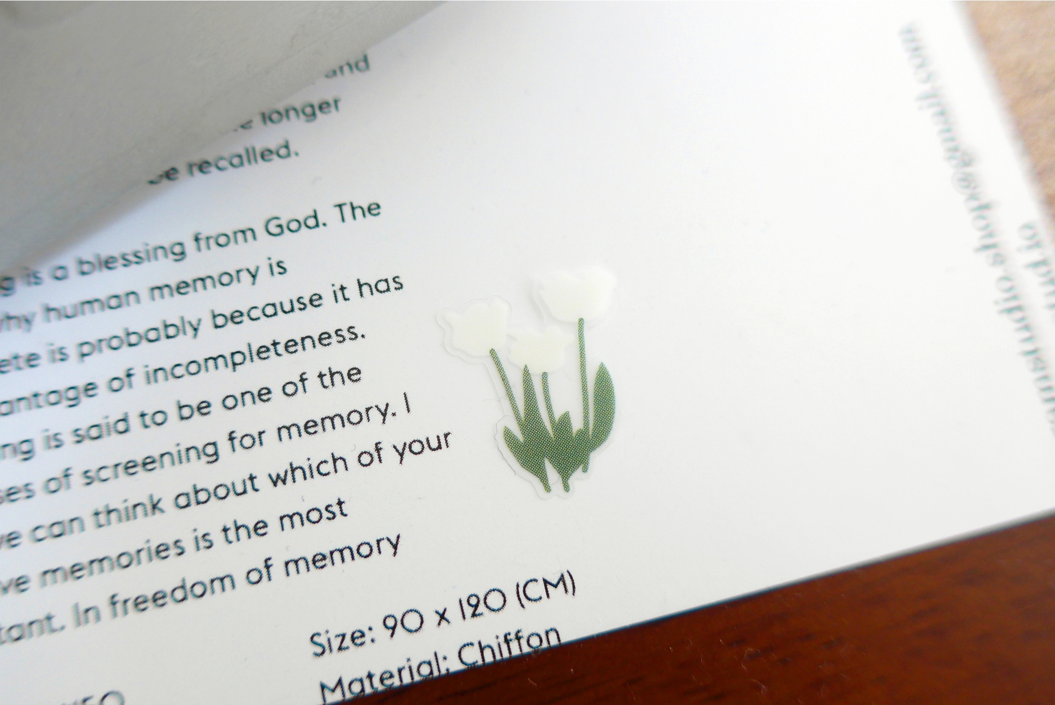 Suatelier Daily Deco Sticker - Fleur