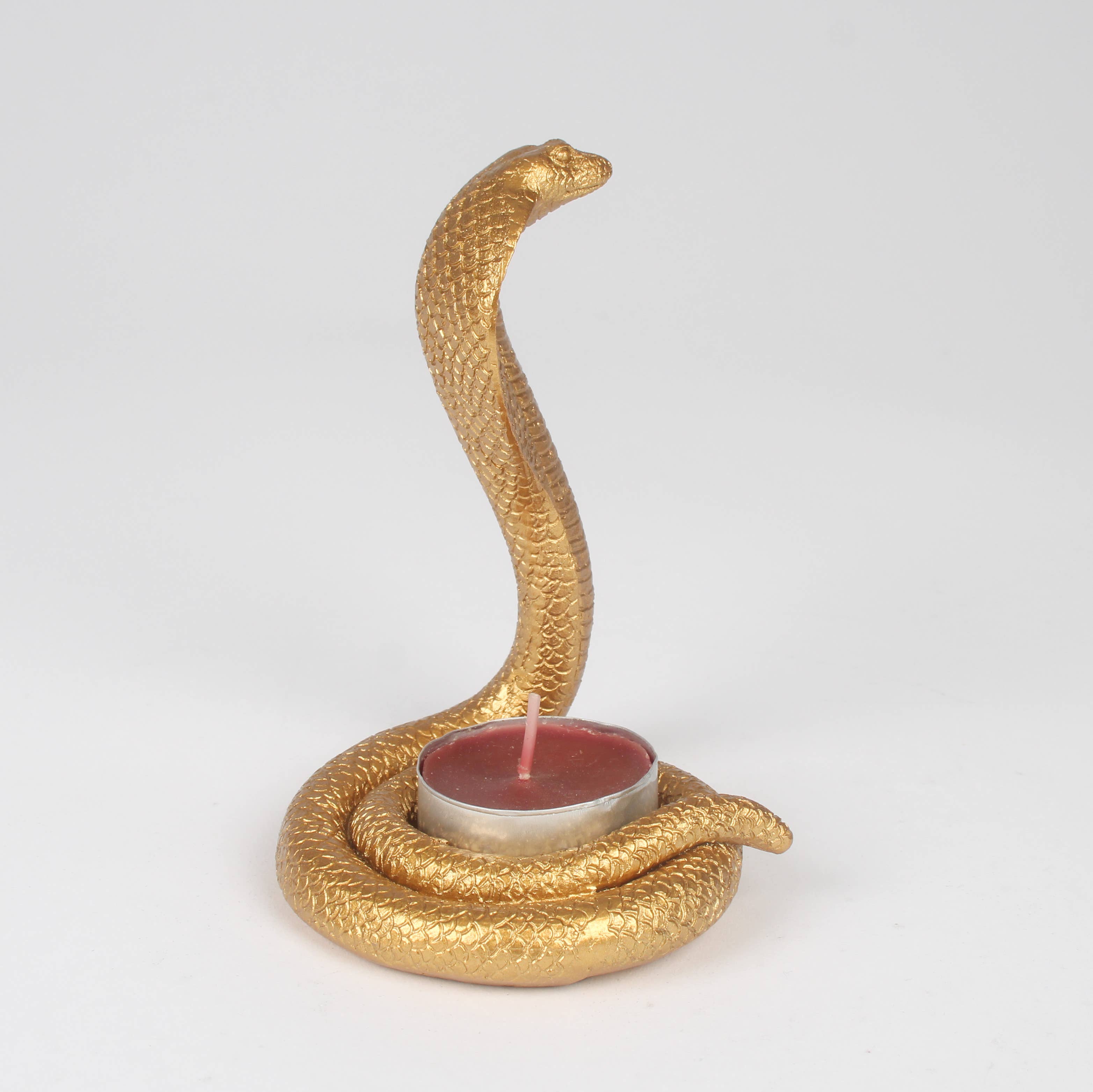 Originals International Ltd - Wholesale Candle Holder - Snake Tealight Candle Holder Cobra –Unique Gothic Home Decor2