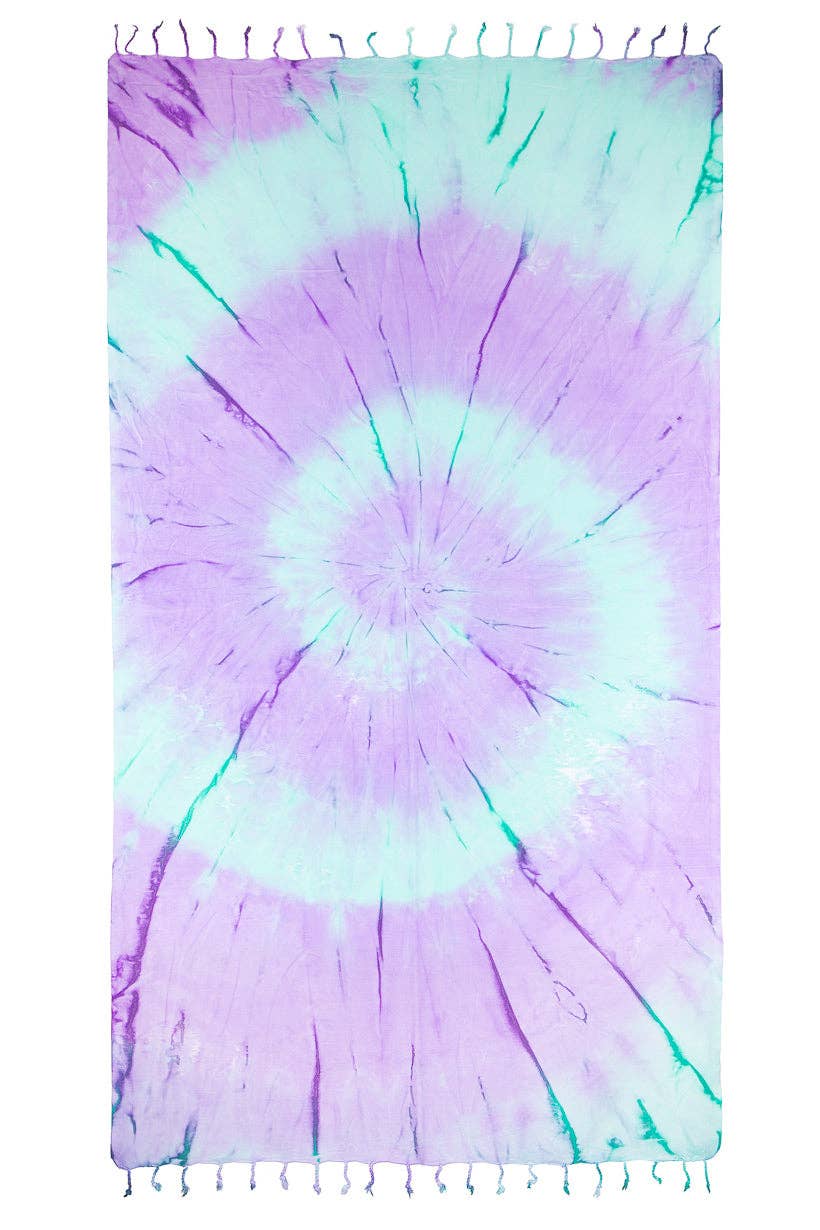 Turkish Towel Co - Wholesale Beach towel - Tie Dye Pastel Turkish Towel4