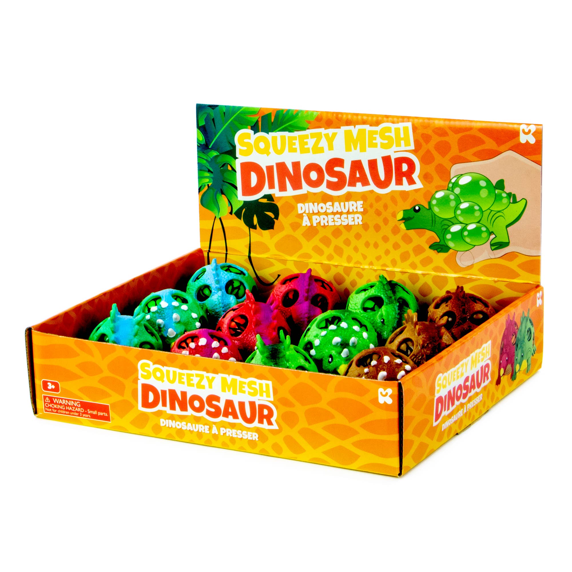 Keycraft - Wholesale Squishy Toy - Kids & Baby - Keycraft Squeezy Mesh Dinosaurs Sensory Toy3