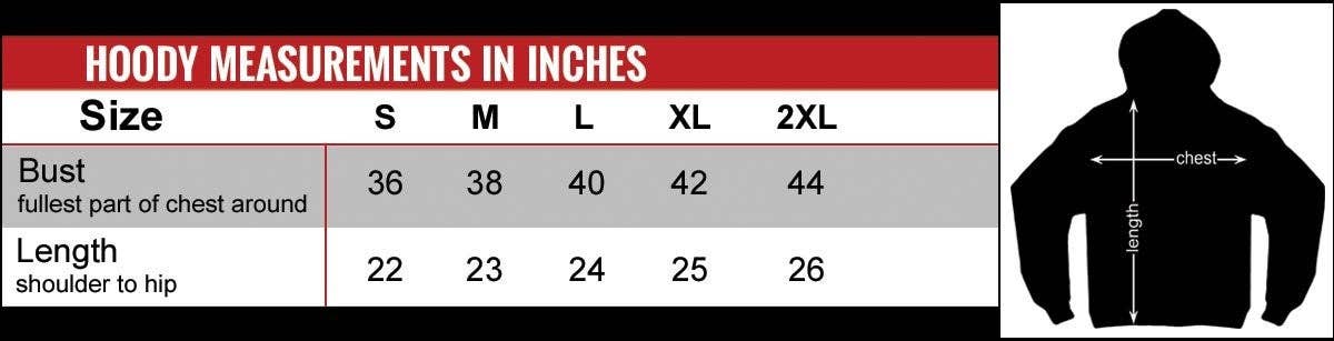 BLACK Hot Leathers GLZ4324 Ladies ‘Skull and Crossbones' Jumbo Print Ladies Hooded Sweatshirt for wholesale on Faire2