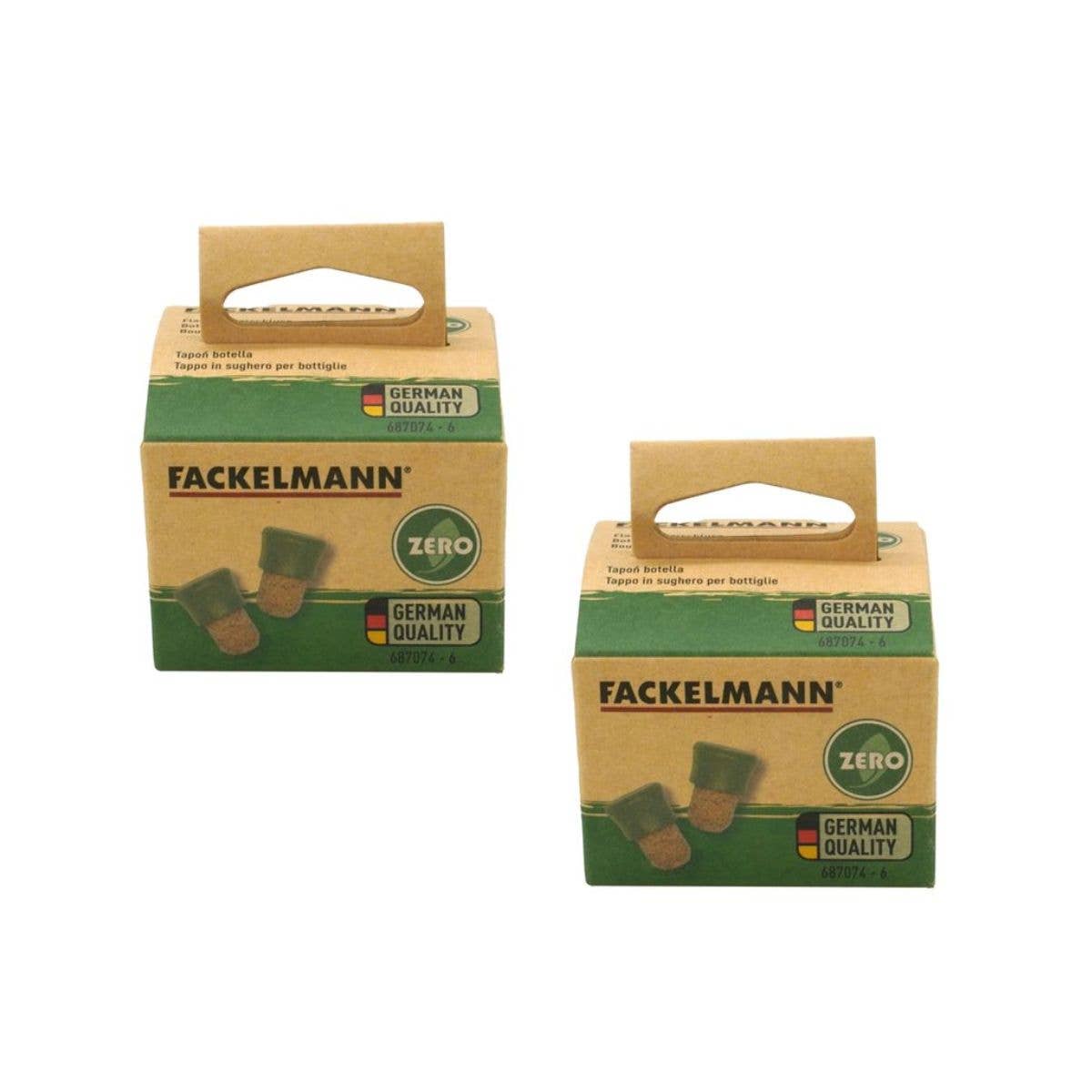 Fackelmann - Wholesale Wine Stopper - Set of 8 cork stoppers Zero Range3