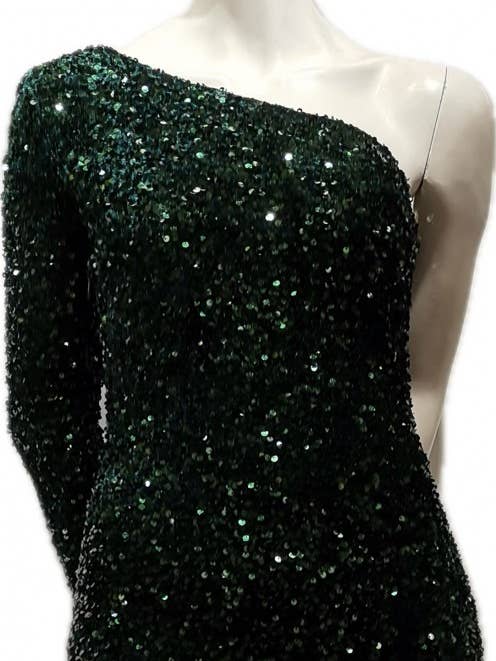 Eva & Lola - Epsilonn - Wholesale Gown - Women's - HM2340 - Short sequined cocktail dress5