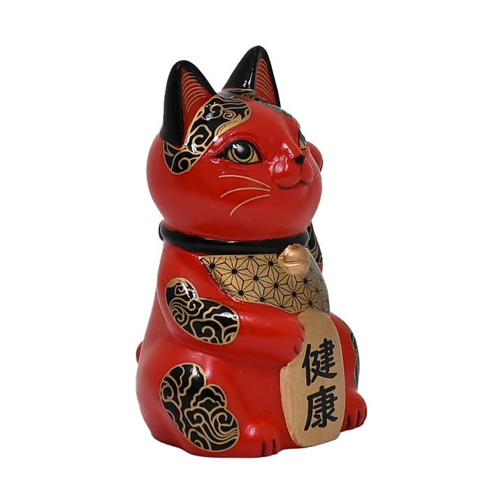 Urban Tokyo - Wholesale Decorative Figurine - 3.25"H Happineko Figurine Red Health (1/36)7