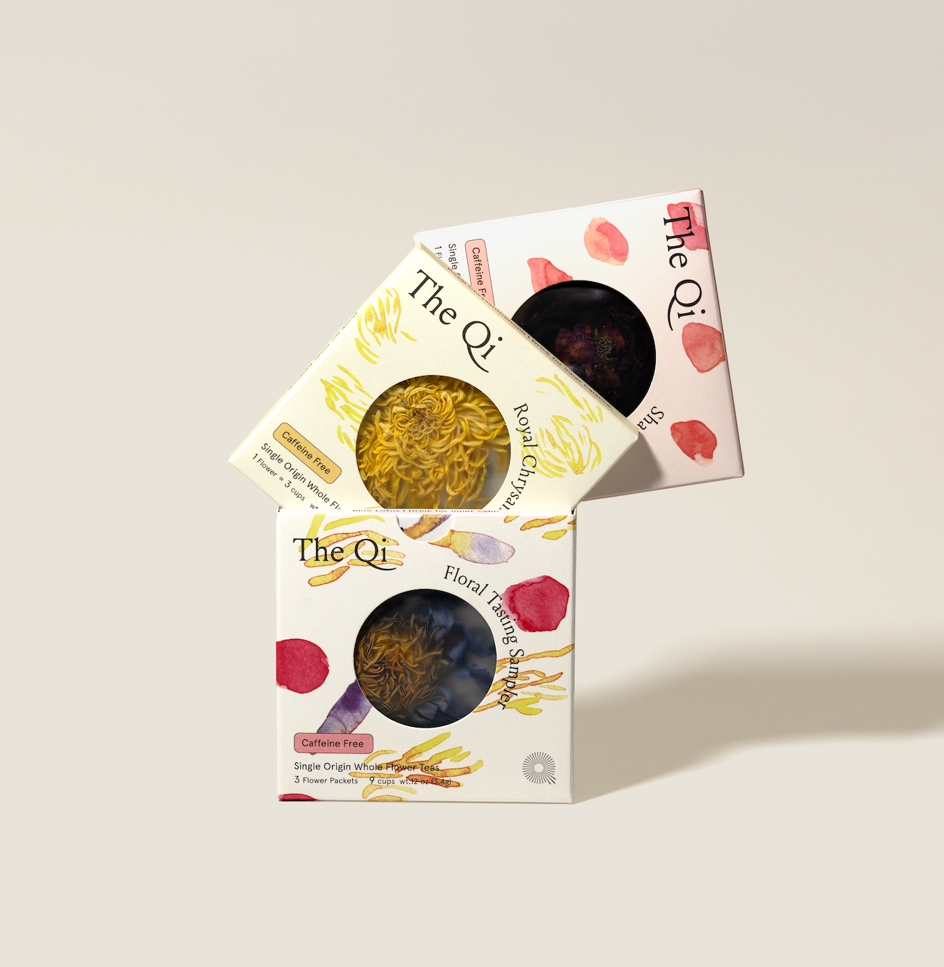 The Qi - Wholesale Retailer Sample - Food & Drink - NEW Floral Tea Tasting Sampler1