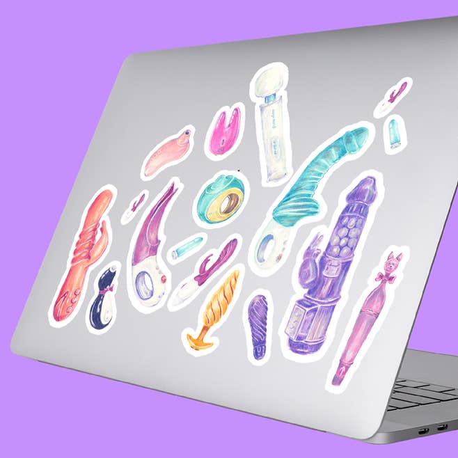 Adesivos de vinil Good V por atacado de Amy Blue Illustration