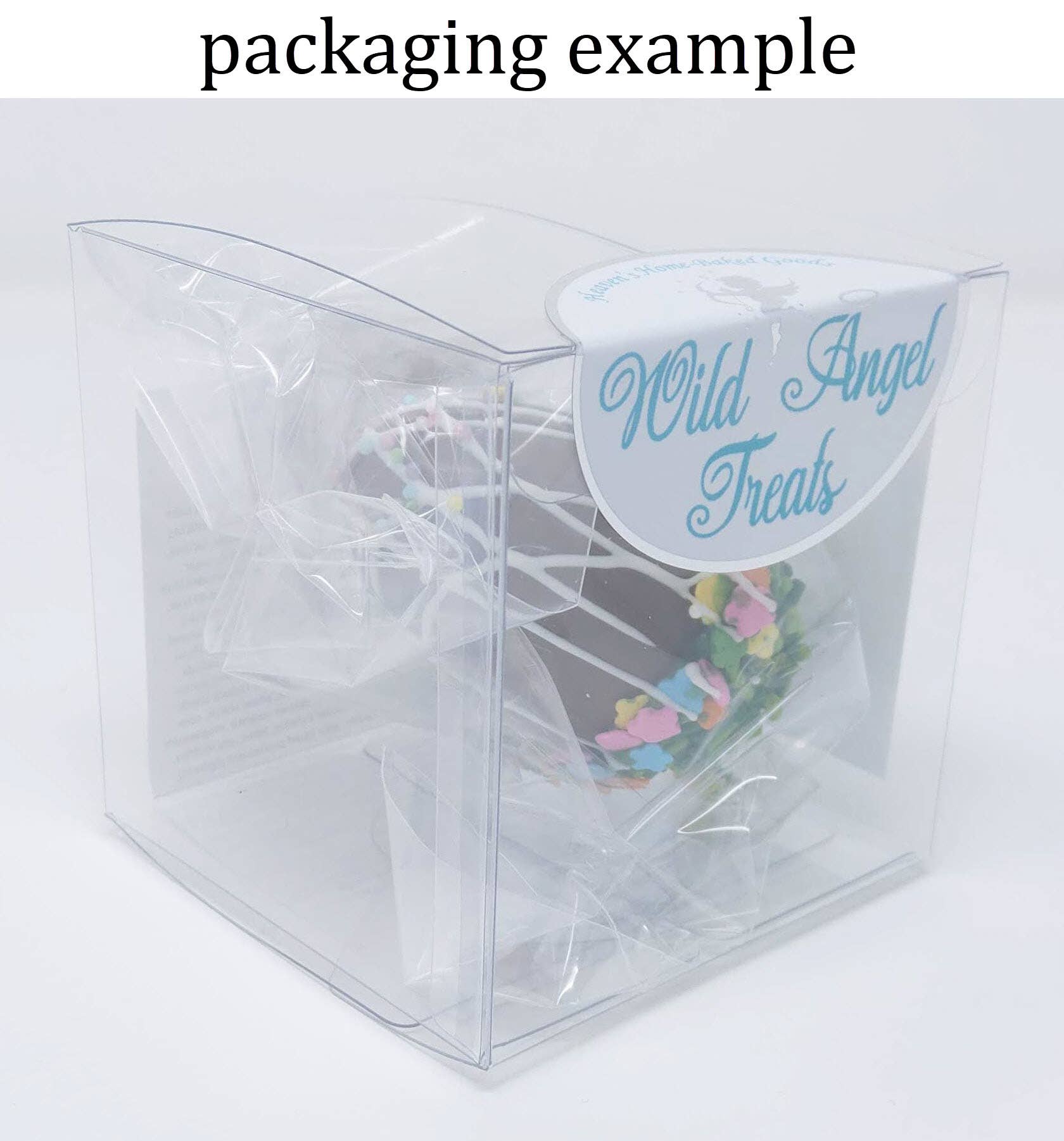 Wild Angel Treats, LLC – Doces cobertos de chocolate por atacado – Ovo de Páscoa de Chocolate Oco com Pó Dourado com Doces3