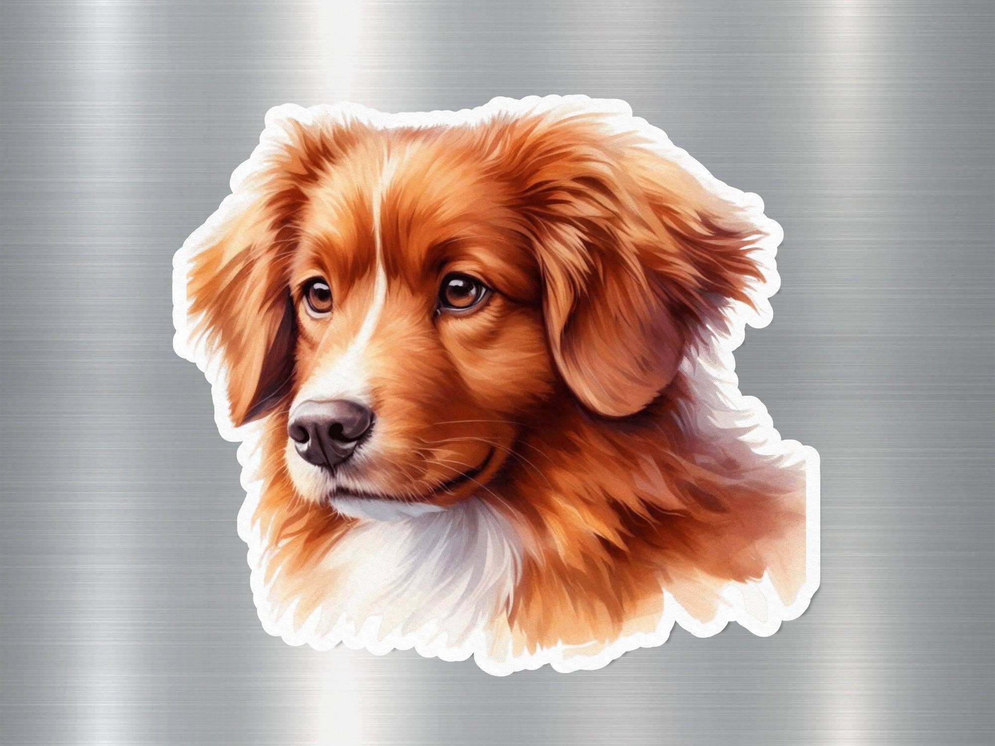 GraffMerch.com - Wholesale Phone & Laptop Stickers - Toller Charm Dog Sticker0