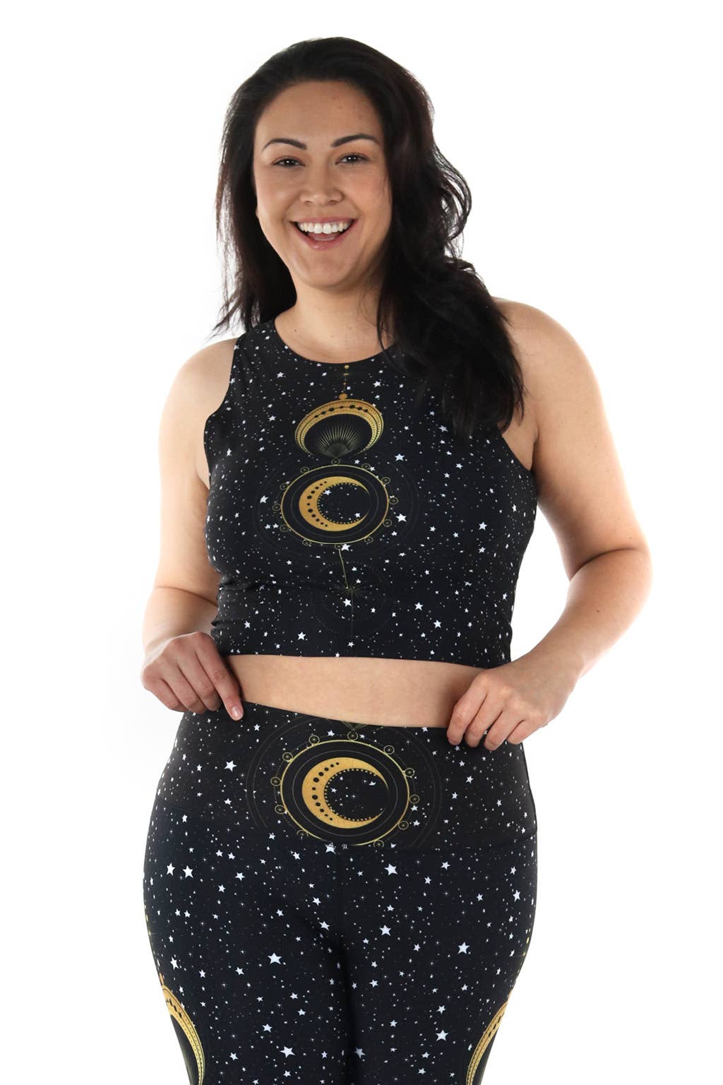 Yoga Democracy - Wholesale Athletic Top - Women's - Reversible Knot Top in Fortune Teller5