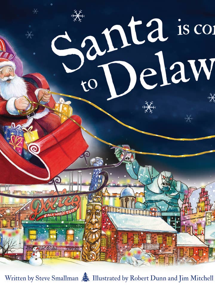 Santa Is Coming to Delaware, 2E (HC) for wholesale by Sourcebooks