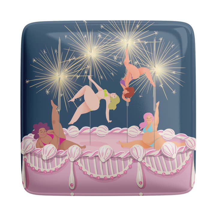 Torta con Calamita da Frigo Ballerina di Pole Dance per la vendita all'ingrosso da parte di La La Land