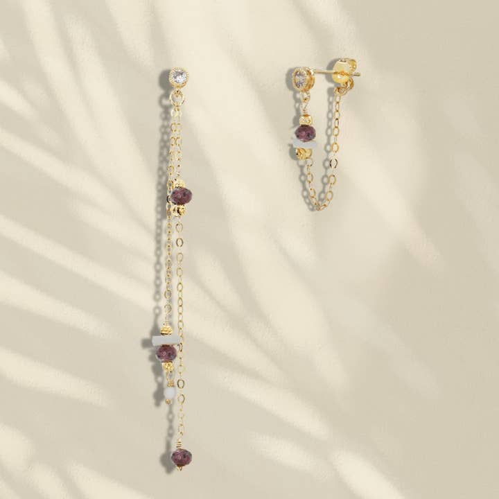 Pendientes Anissa Rose 23 para venta al por mayor de LOetMA