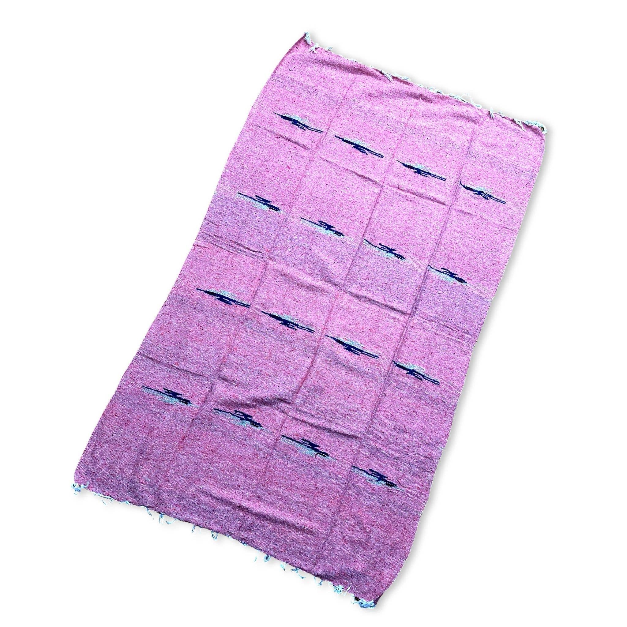 Sanyork Fair Trade - Wholesale Yoga Blanket - Thunderbird Yoga Woven Recycled Fibers Blanket Heavy 54" x 73