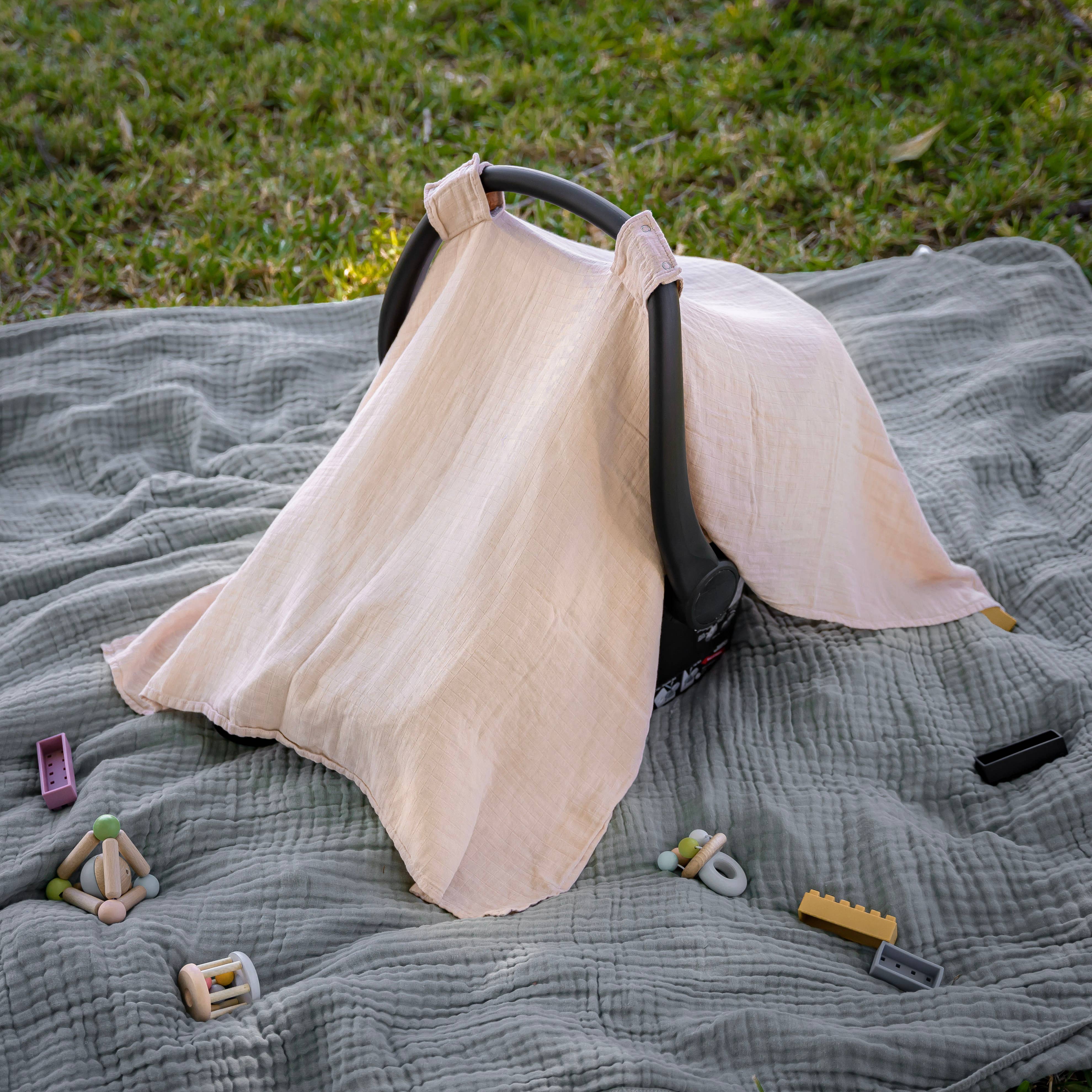 Comfy Cubs - Wholesale Car Seat Cover - Kids & Baby - Baby Car Seat Cover, Large Car Seat Canopy by Comfy Cubs25