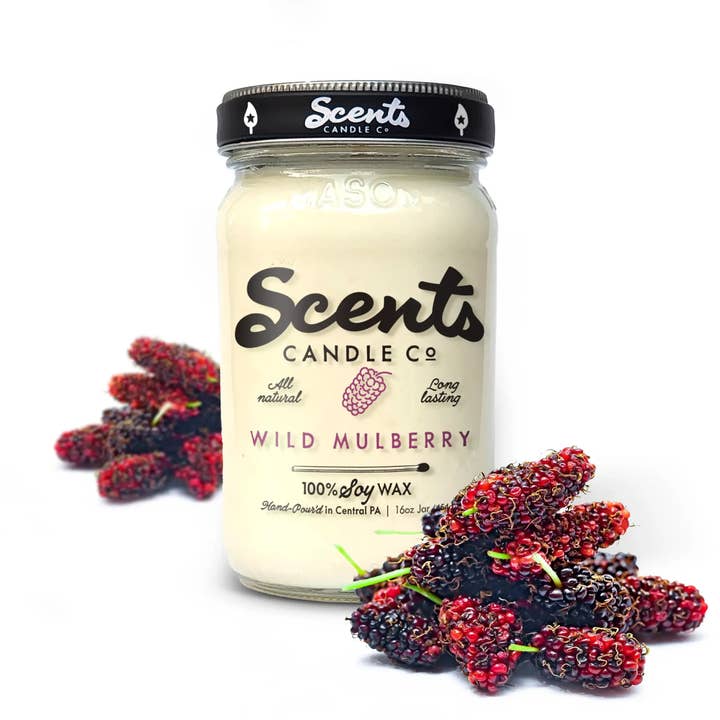 Scents Candle Co. Wild Mulberry Soy Wax Candles for wholesale by Scents Candle Co