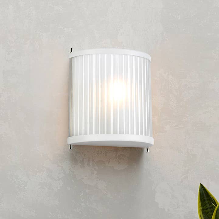 Lucas McKearn - Wholesale Sconce - Corona 1 Light Sconce in White1