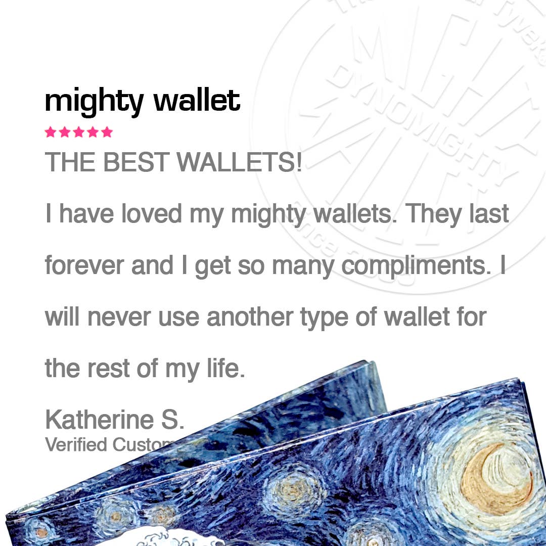 Mighty Wallet - Wholesale Wallet - Unisex - Starry Wave Mighty Wallet3