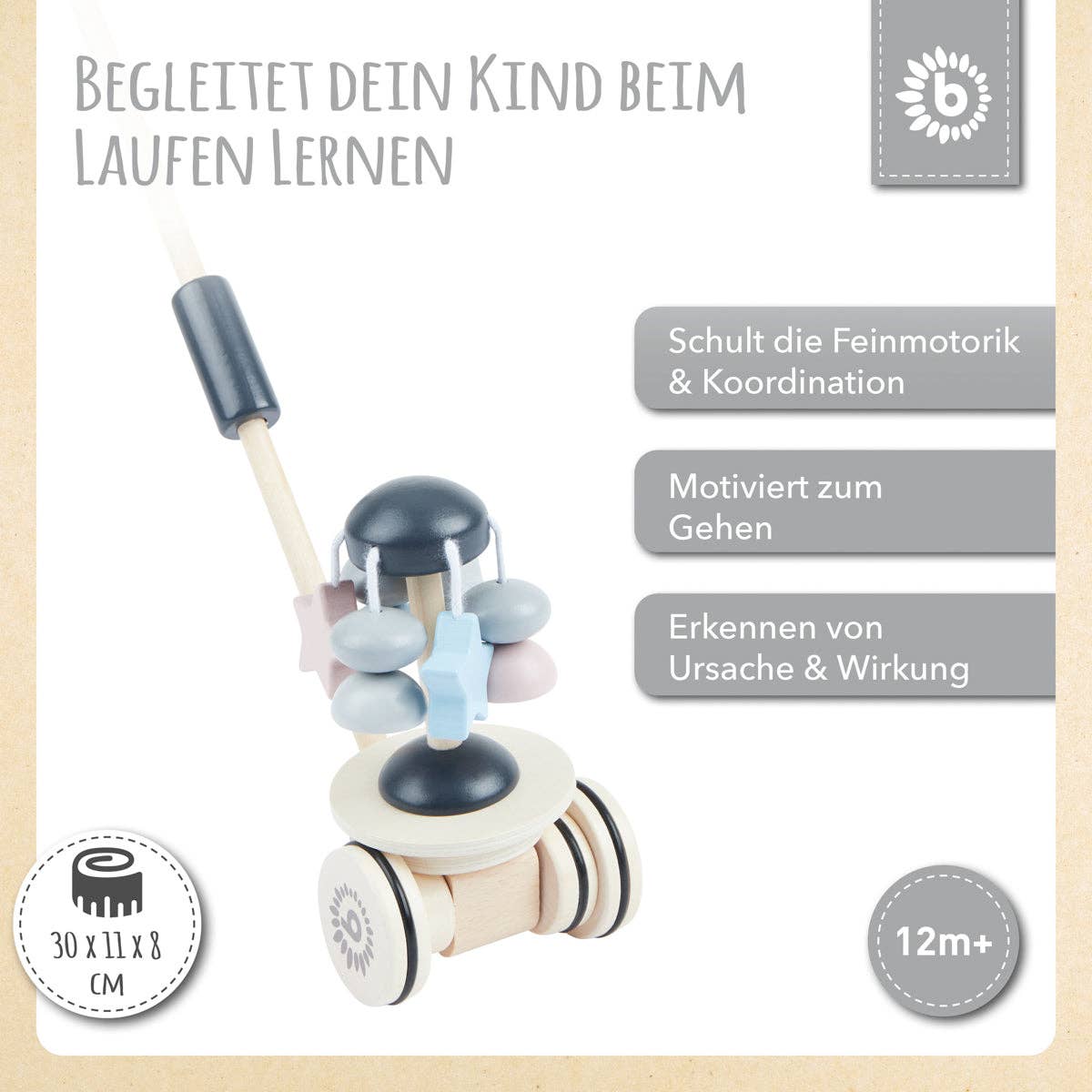 Bieco Spielwaren - Wholesale Wood Toy - Kids - Roller bar carousel4