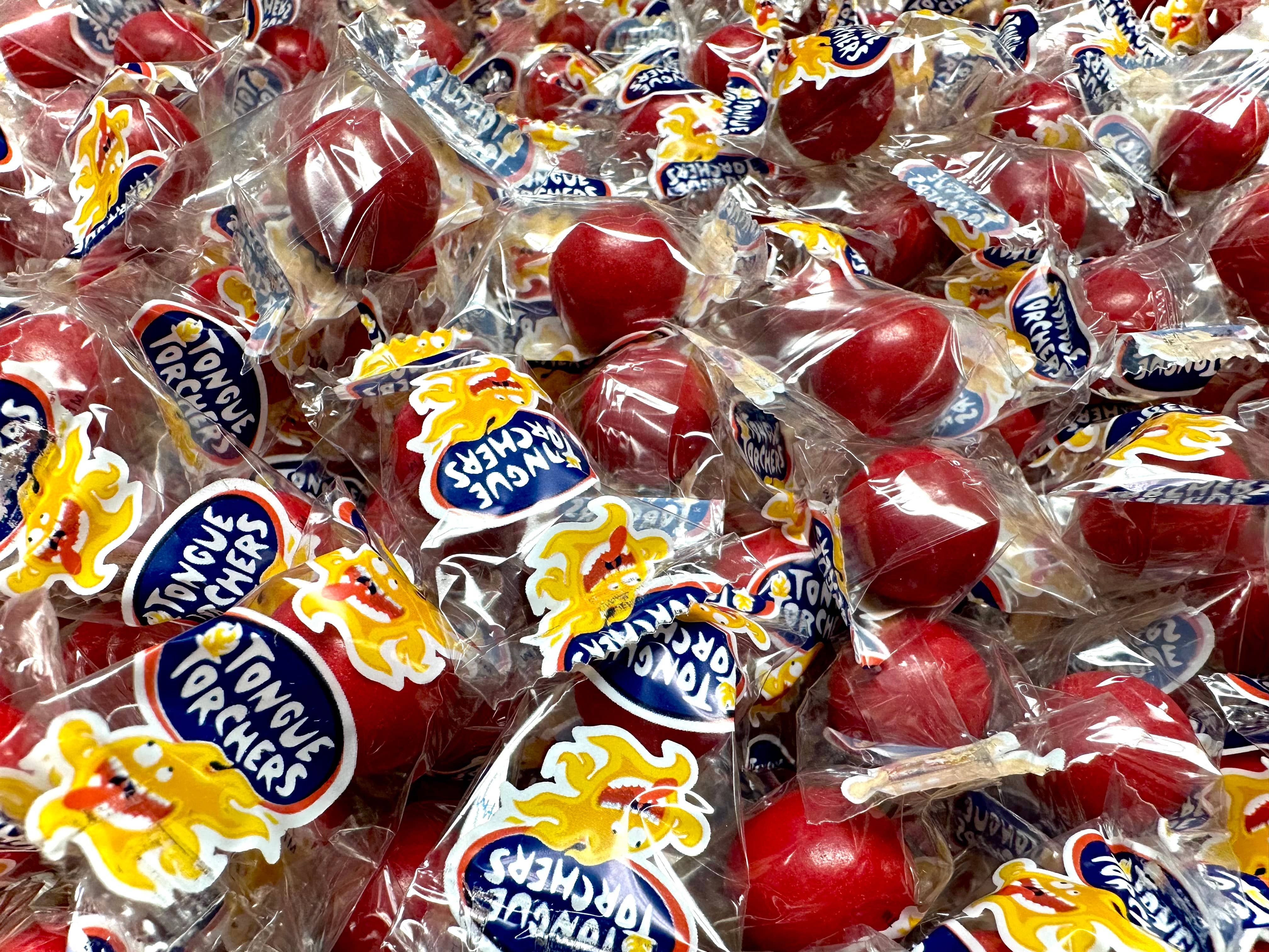 O'Shea's Candies Sweet Shop - Wholesale Hard Candy - Nostalgic Fire Red 🔥 Tongue Torches Hard Candy 3/4TH Pound 3