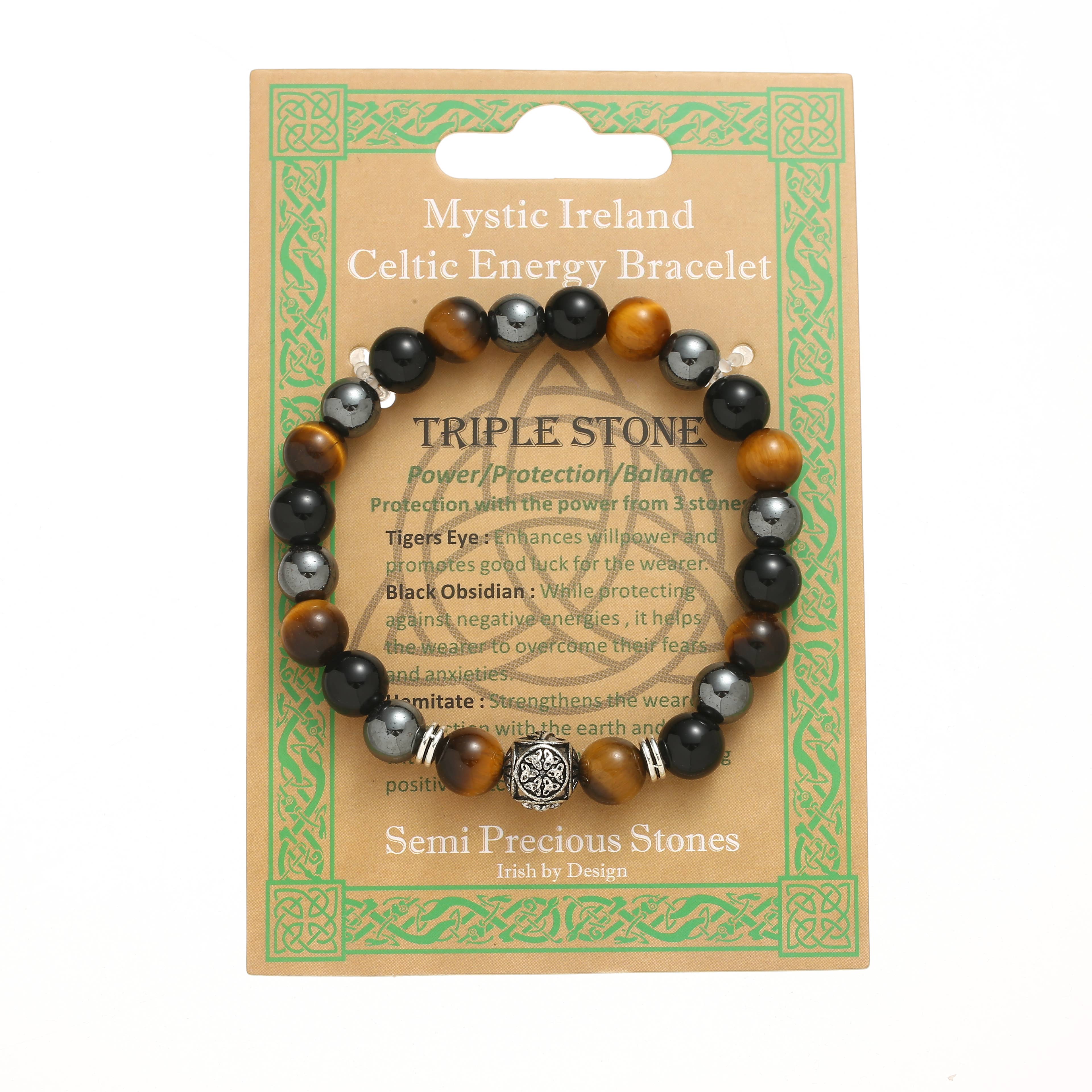 Celtic Ore Crafts - Wholesale Jewelry - Men's - IRB-061C Men's Bracelet Triple Power0