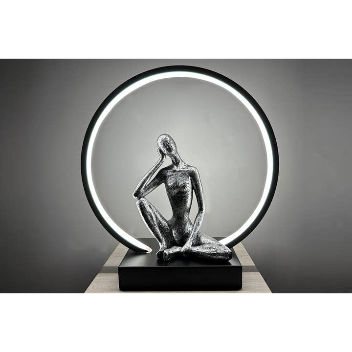 LV2401 - LED-Lampe Skulptur Nachdenkliche Frau - Innenbereich für den Großhandel von Socadis