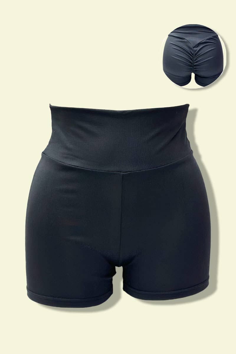 Belle Com'Elle - Wholesale Shorts - Women's - Curved Pushup Buttock Shorts/P390180
