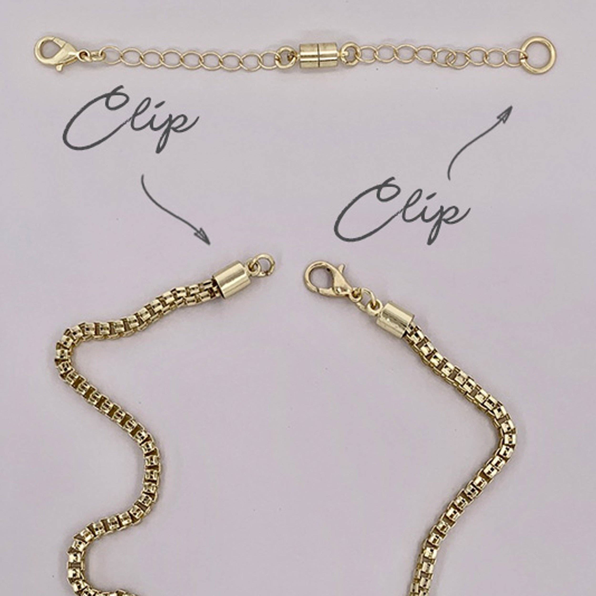 Jewelry Made by Me - Wholesale DIY Craft Kit - Magnetic Clasp, Silver2