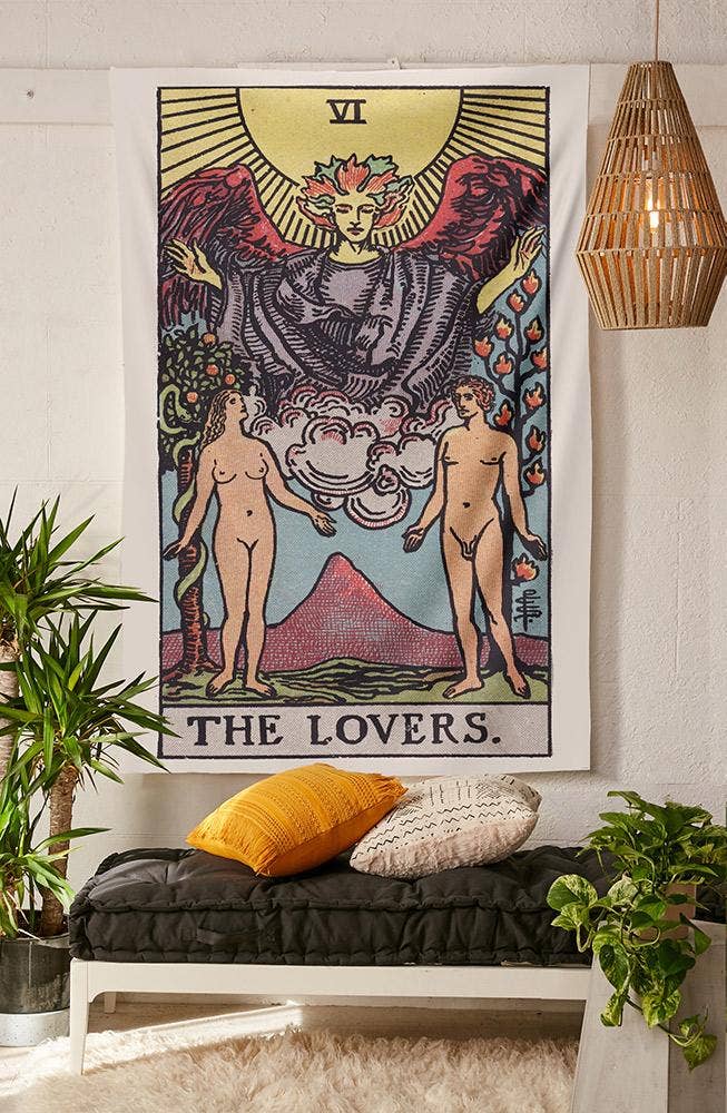 Nirvana Threads - Wholesale Tapestry/Textile - The Lovers Tapestry1