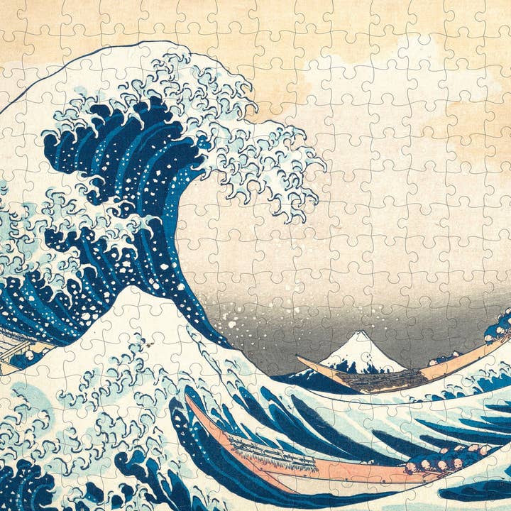 Pomegranate - Wholesale Puzzle - Adult - Hokusai: The Great Wave 500-Piece Puzzle1