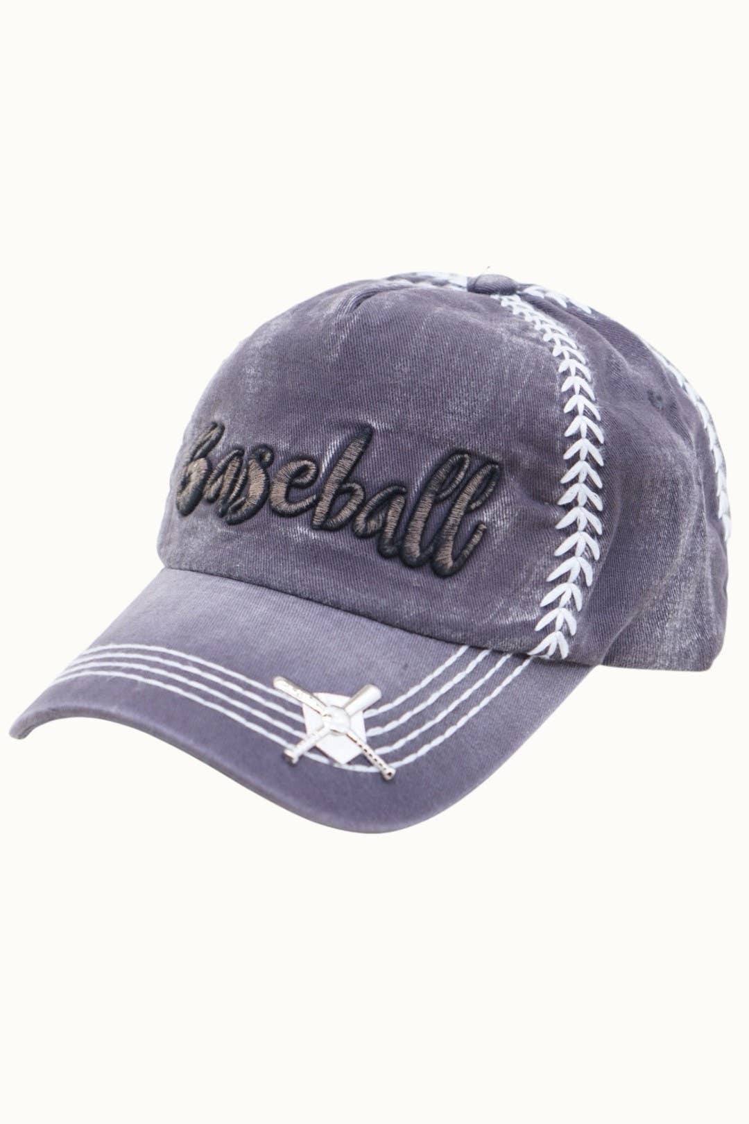 Olive & Pique - Vendita all'ingrosso Cappellino da baseball - Unisex - Cappello a Tema con Ricamo 3D e Cuciture da Baseball2