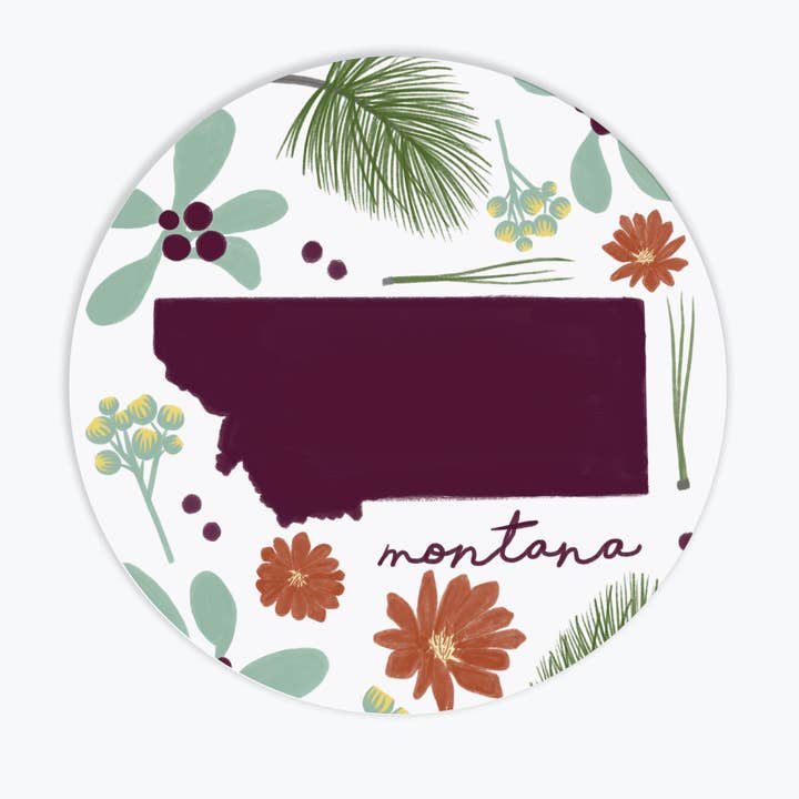 Montana Fresh State - Sticker (binnen/buiten) voor wholesale door Tandem For Two