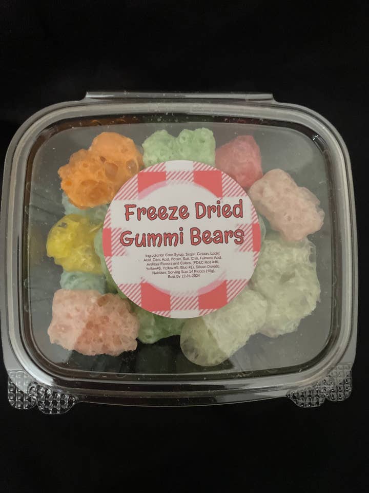 Freeze Dried Candy Gummy Bears for wholesale by Freeze Dried Pickle Favorites and more