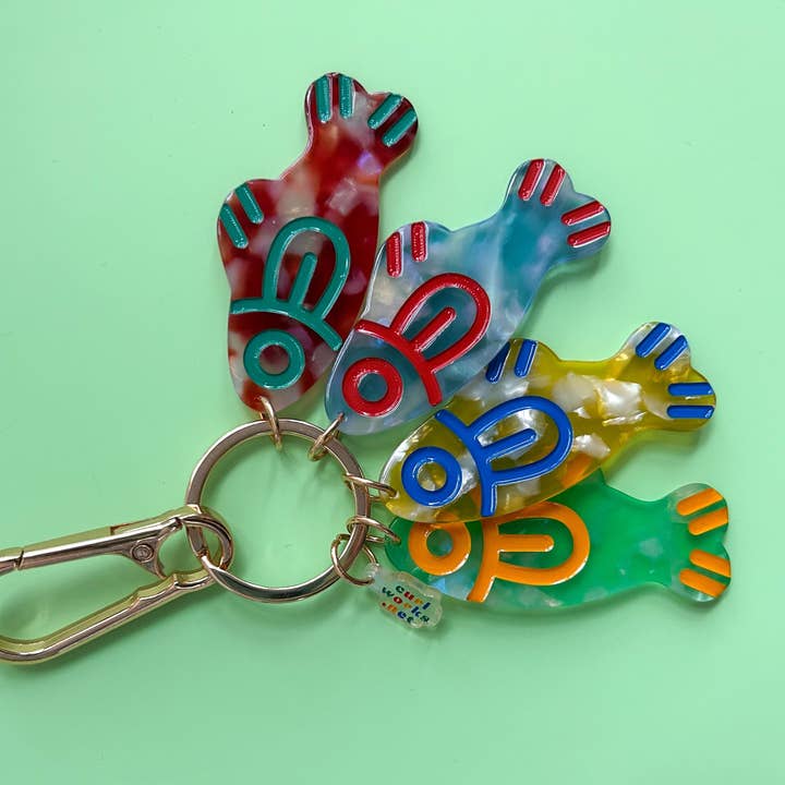 Loud Fishes Bag Charm for wholesale by Curlworks