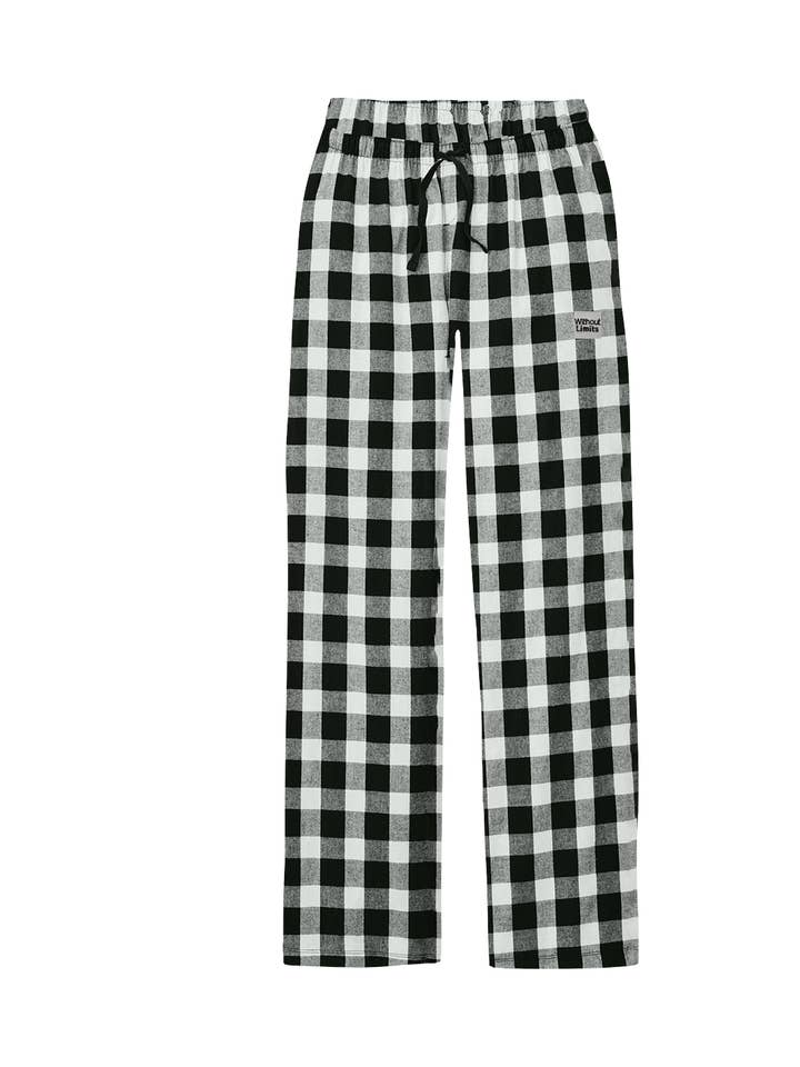 Runners Essentials by Without Limits - Wholesale Pants - Women's - Custom Ladies' Flannel Plaid Pant7