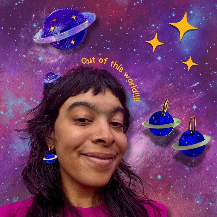 Not Picasso - Wholesale Hair Clip - Women's - Planet Picasso Mini Hair Claw5