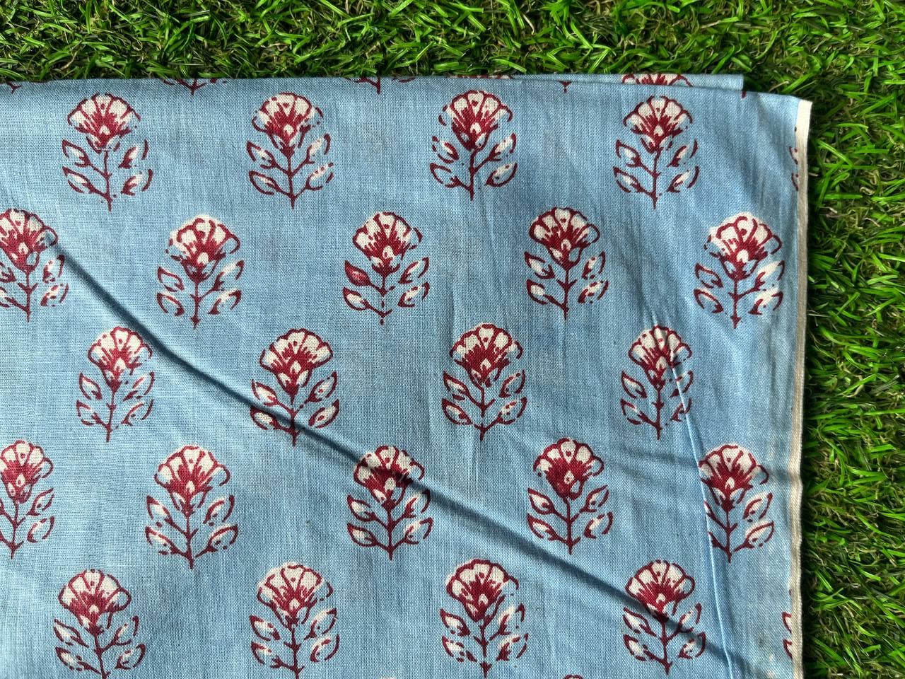 GYPSY STUDIO - Wholesale Fabric Paint - Small Floral Print Cotton Dressmaking Fabric Women Clothing0