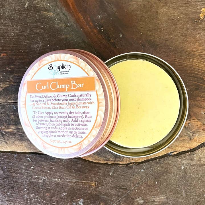 Curl Clump Bar - Defrizz & Relock Curl Pattern on No-Poo Days for wholesale by Soaplicity