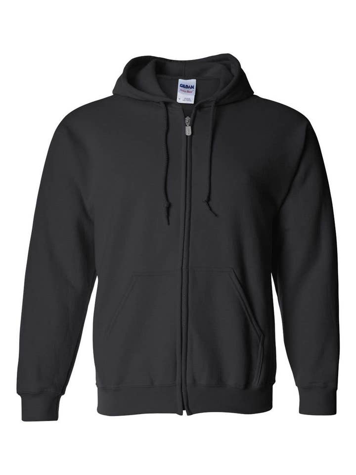 Eleven Fashion - Wholesale Hoodie - Men's - Gildan - Heavy Blend Full-Zip Hooded Sweatshirt